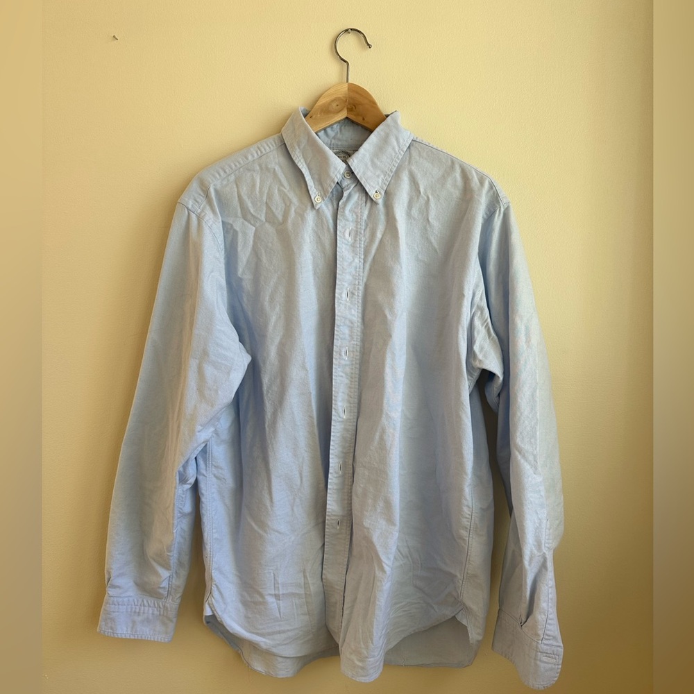 Brooks brothers men’s Regent Oxford shirt size 16 1/2 - 35